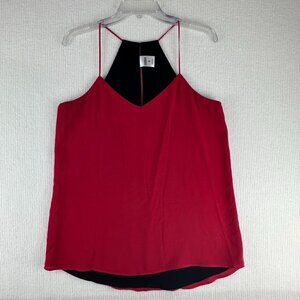 Express Reversible Barcelona Swing Cami Red & Black Sz Medium